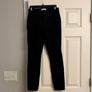 Madewell Black Skinny Jeans